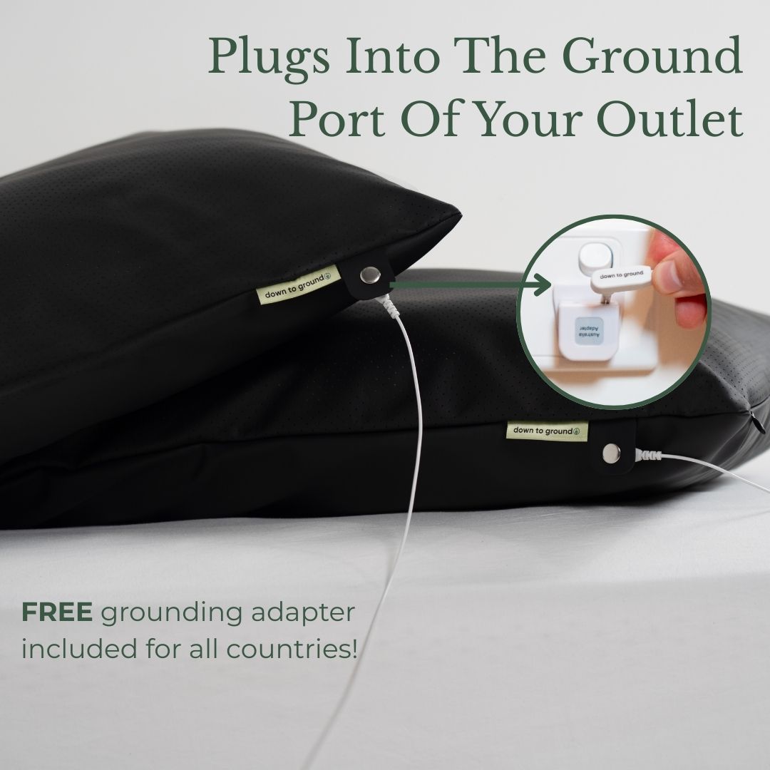 Down To Ground™ Grounding Pillow Cover