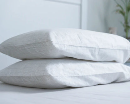 White Earthing Pillowcase 